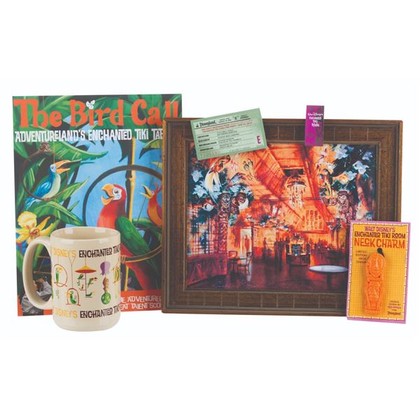 An Enchanted Tiki Room Souvenir Collection.