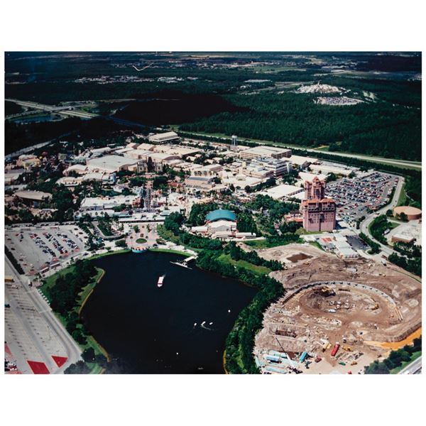 A Disney-MGM Studios Construction Photo.