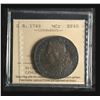 Image 2 : Great Britain 1746 Lima Half Crown, George II