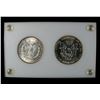 Image 2 : United States 1887 Morgan Dollar & 1987 Silver Eagle