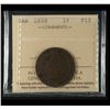 Image 2 : 1858 One Cent, ICCS Fine-12