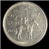 Image 1 : 1973 Twenty-five Cents Large Bust, ICCS AU-50