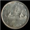 Image 2 : 1953 One Dollar No Shoulder Fold, ICCS MS-66