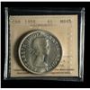Image 2 : 1958 One Dollar, ICCS MS-65
