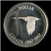 Image 2 : 1967 One Dollar Canada Goose, CCCS SP-66