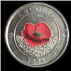 Image 2 : Canada 25 Cent Poppy Test Token, 2015 Currency Conference
