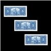 Image 2 : Bank of Canada Five Dollars 1937, Consecutive Trio