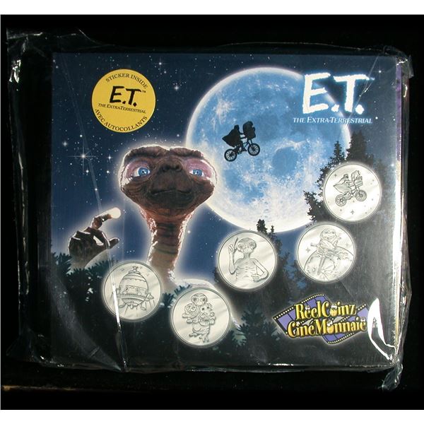 Royal Canadian Mint Reel Coinz Medallions, Lot of 6 Sets