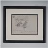 Image 1 : Reamer Keller Original Cartoon Drawing on Paper, Cafe de la Ritz, Signed