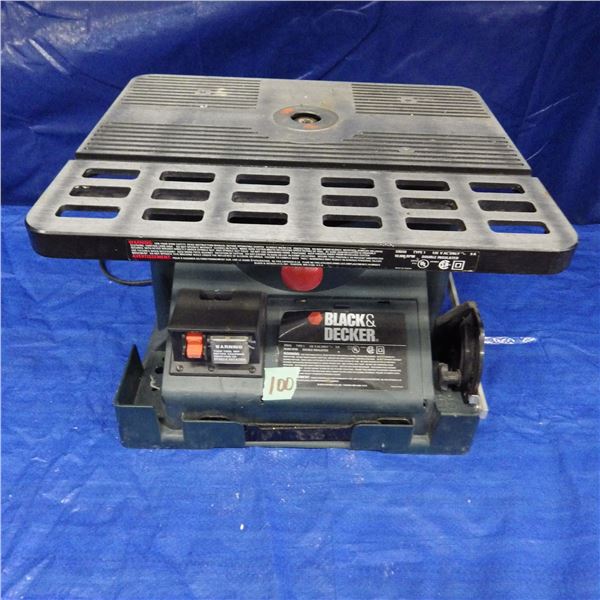 Black and Decker bench mount router