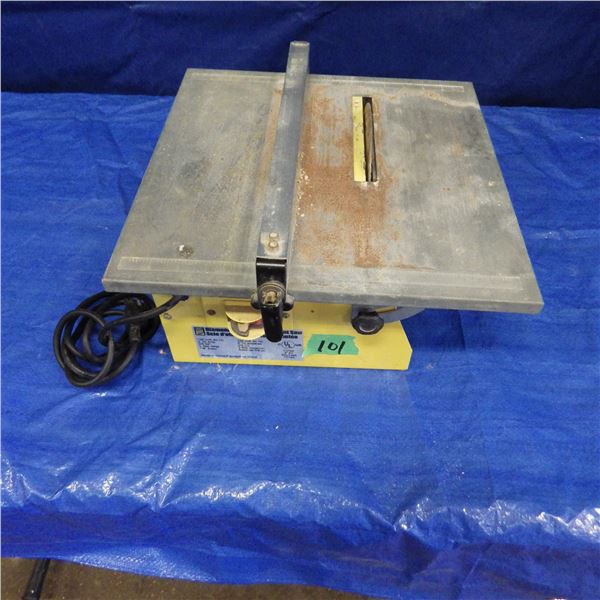 Power fist diamond wheel  bench mount saw