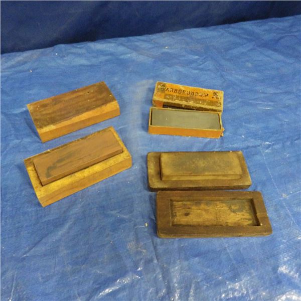 Lot of sharpening stones