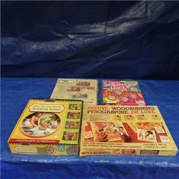 Wood burning kit , Dollhouse furniture kit etc