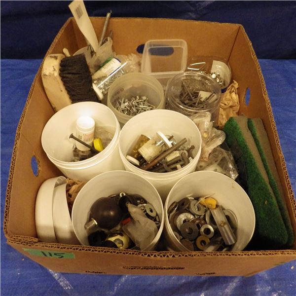 Assortment of nuts and bolts etc