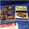 Image 5 : Box of woodworking pattern books