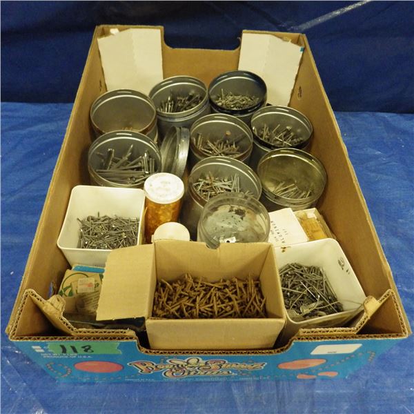 Box of nails etcetera
