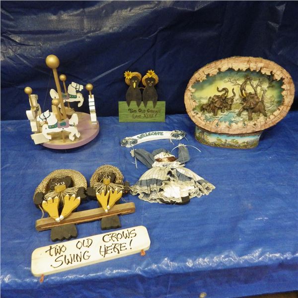 Wood cut outs etcetera