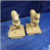 Image 4 : Squirrel and acorn figurines one squirrel damaged