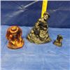Image 1 : Small gold miner panning statuettes