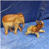 Image 6 : Lot of 4 elephant figurines