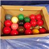 Image 4 : Pool table balls and billiard balls