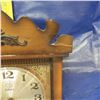 Image 3 : Glory 31 day pendulum clock with key  Some damage to top right hand corner