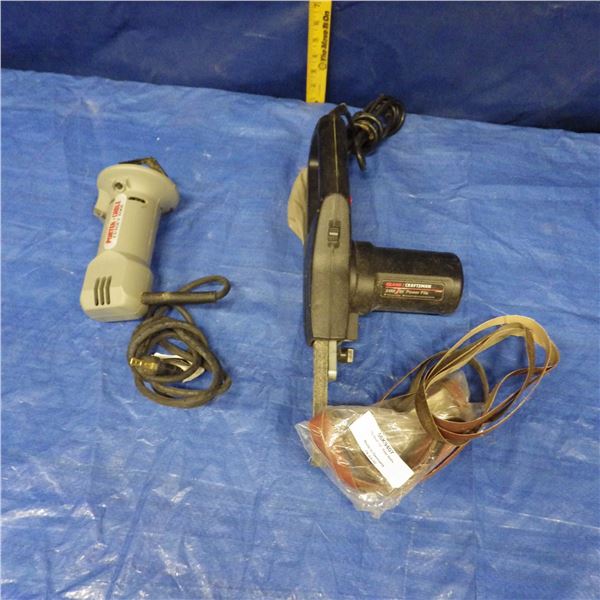 Craftsman Power File and Porter Cable Cut out tool