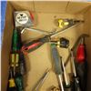Image 3 : assortment of screwdrivers and tape measures