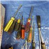 Image 5 : assortment of screwdrivers and tape measures