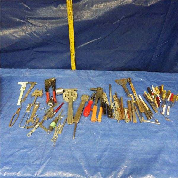 Chisels, tubing Benders   and hand tools