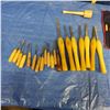 Image 6 : Various woodworking chisels etcetera