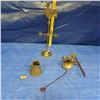 Image 1 : Brass Rooster Weather Vane and bells