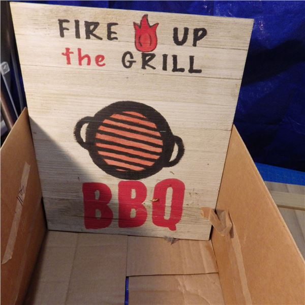 decorative wood plaques to be finished