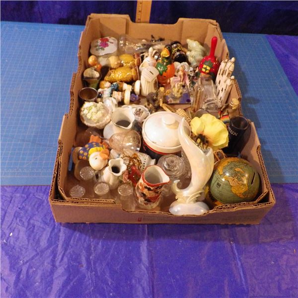Box of small ornaments