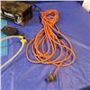 Image 6 : extension cords, battery charger , trouble light etcetera