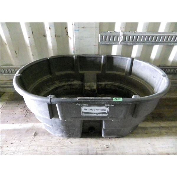 Rubbermaid 150 gallon water trough