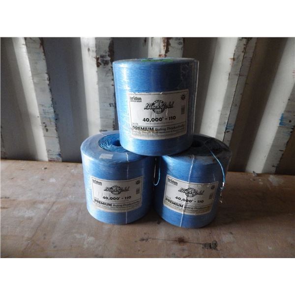 Black gold Baler twine - 3 rolls