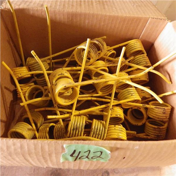 Box of pick up teeth   & Swather knife guards