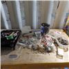 Image 1 : Paint supplies, screws and nails