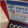 Image 4 : 3/8 drive socket set - not complete