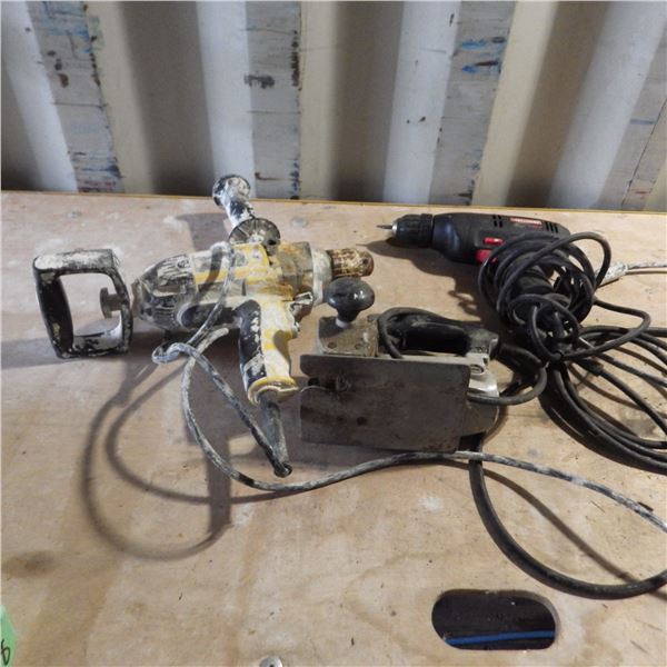 Electric drills and jigsaw