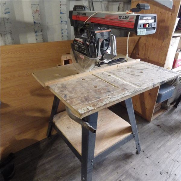 Craftsman 10" radial arm saw