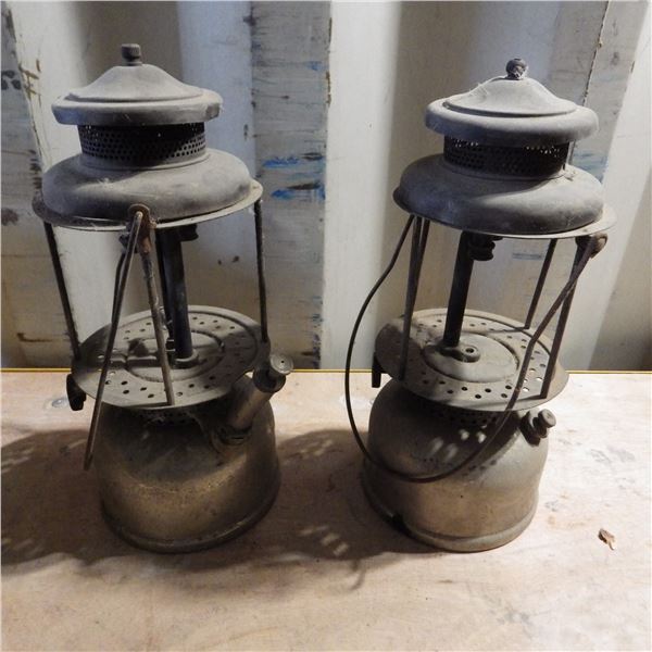 coleman gas lanterns