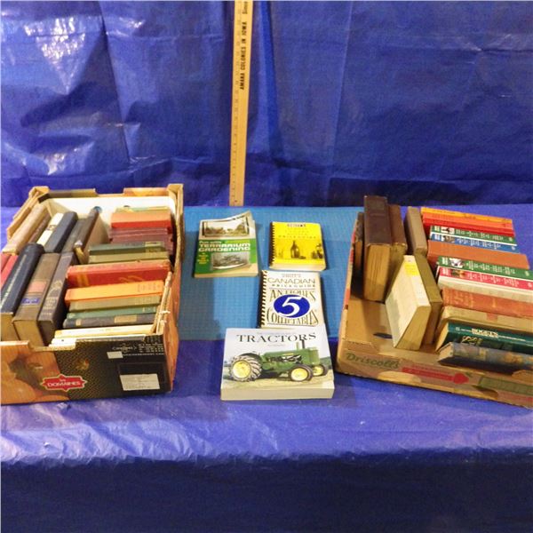 Large assortment of various books