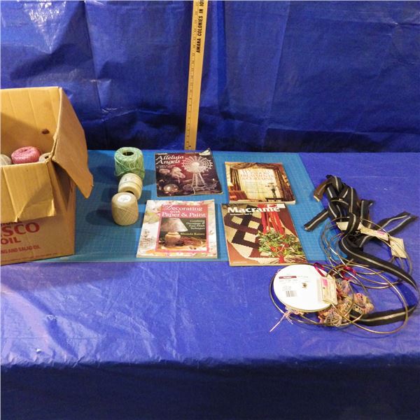 Crochet Wool and books