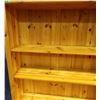 Image 2 : 5 shelf wood bookshelf