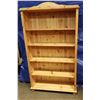Image 3 : 5 shelf wood bookshelf