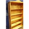 Image 4 : 5 shelf wood bookshelf