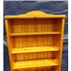 Image 2 : 5 shelf wood bookshelf