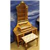 Image 1 : vintage dressing table and stool - minor damage